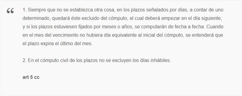 articulo 5 codigo civil